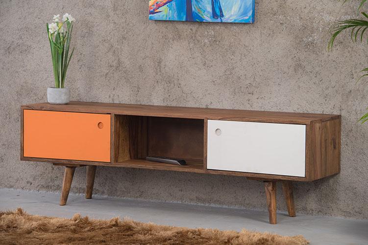 Solid Wood EVA Tv Unit Color