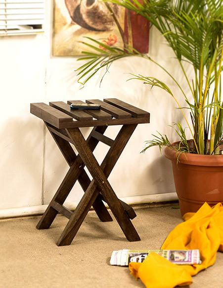 Solid Sheesham Wood Peg Table Furniture 