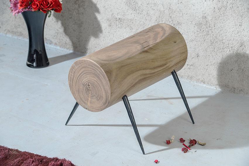 Solid Wood Indiana Stool Pin Leg