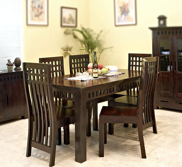 Solid Wood Kuber Dining Set