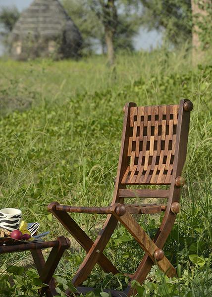 Sheesham Made Garden Chair