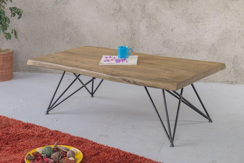 Solid Wood Indiana Triveni Coffee Table