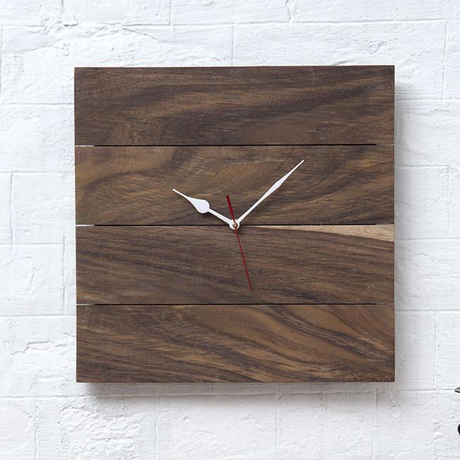 FIST - Solid Wood Clock