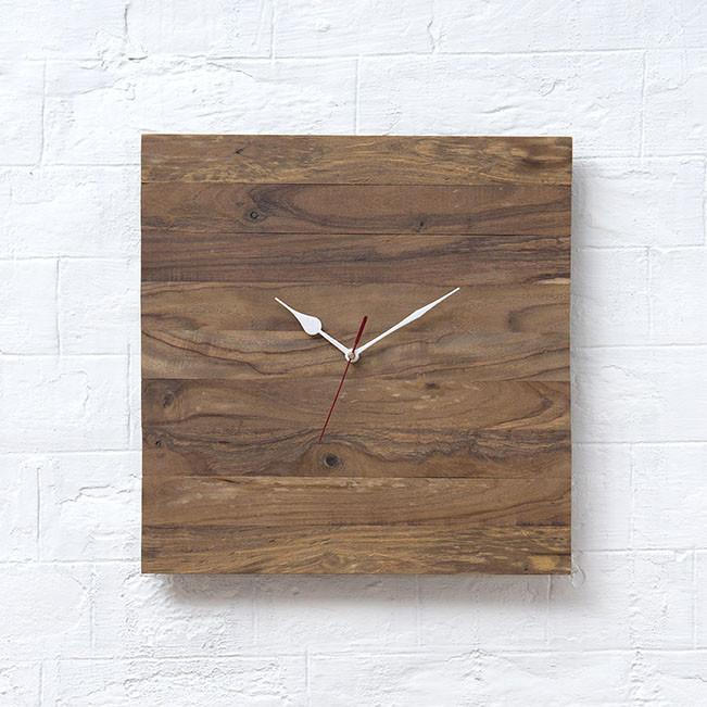 CLUST - Solid Wood Clock
