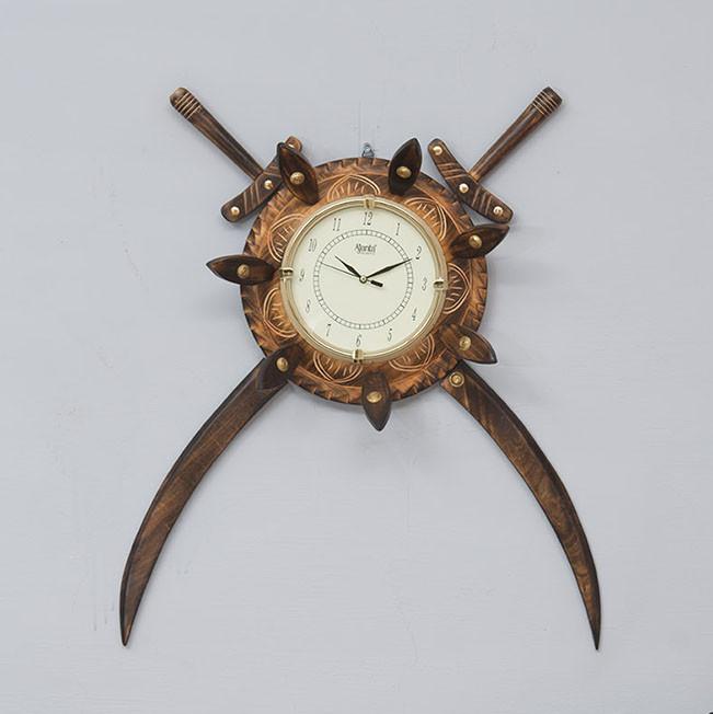 SWORD - Solid Wood Clock