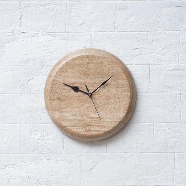 DRUM Light - Solid Wood Clock
