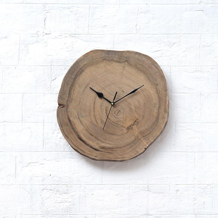 INDIANA - Solid Wood Clock