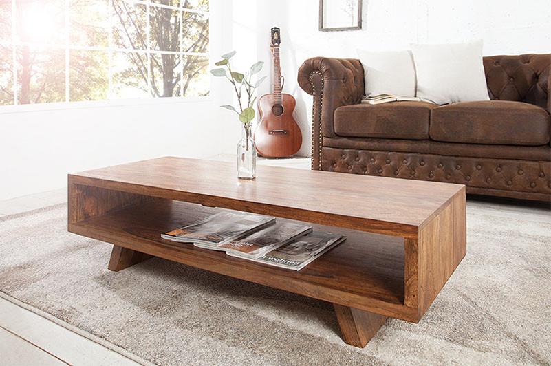 Solid Wood Becca Coffee Table Saraf Furniture