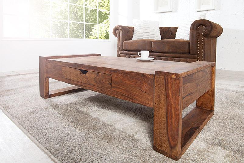 Buy Solid Wood Chester Coffee Table Online | New Launches Coffee Table ...