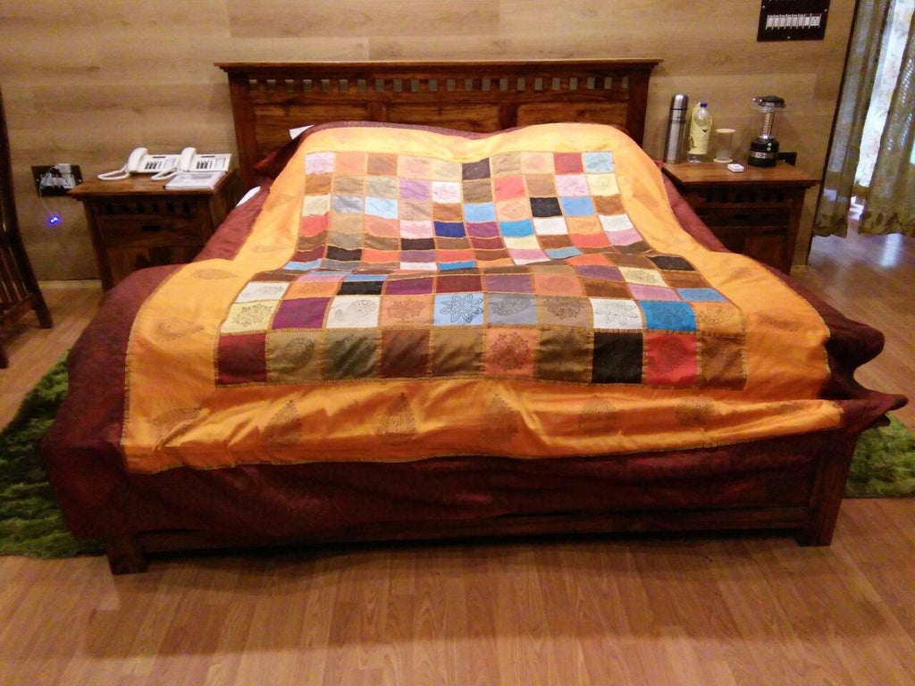 Solid Wood Kuber Bed - Honey Finish - Customer Story