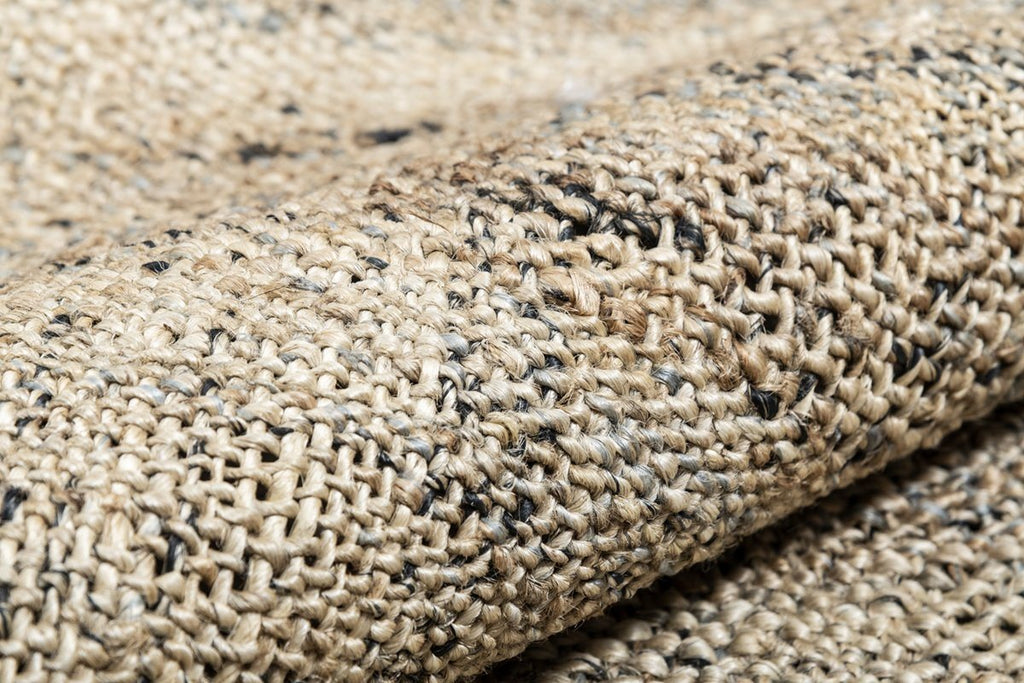 Zap Natural Jute Handwoven Panja Dhurrie