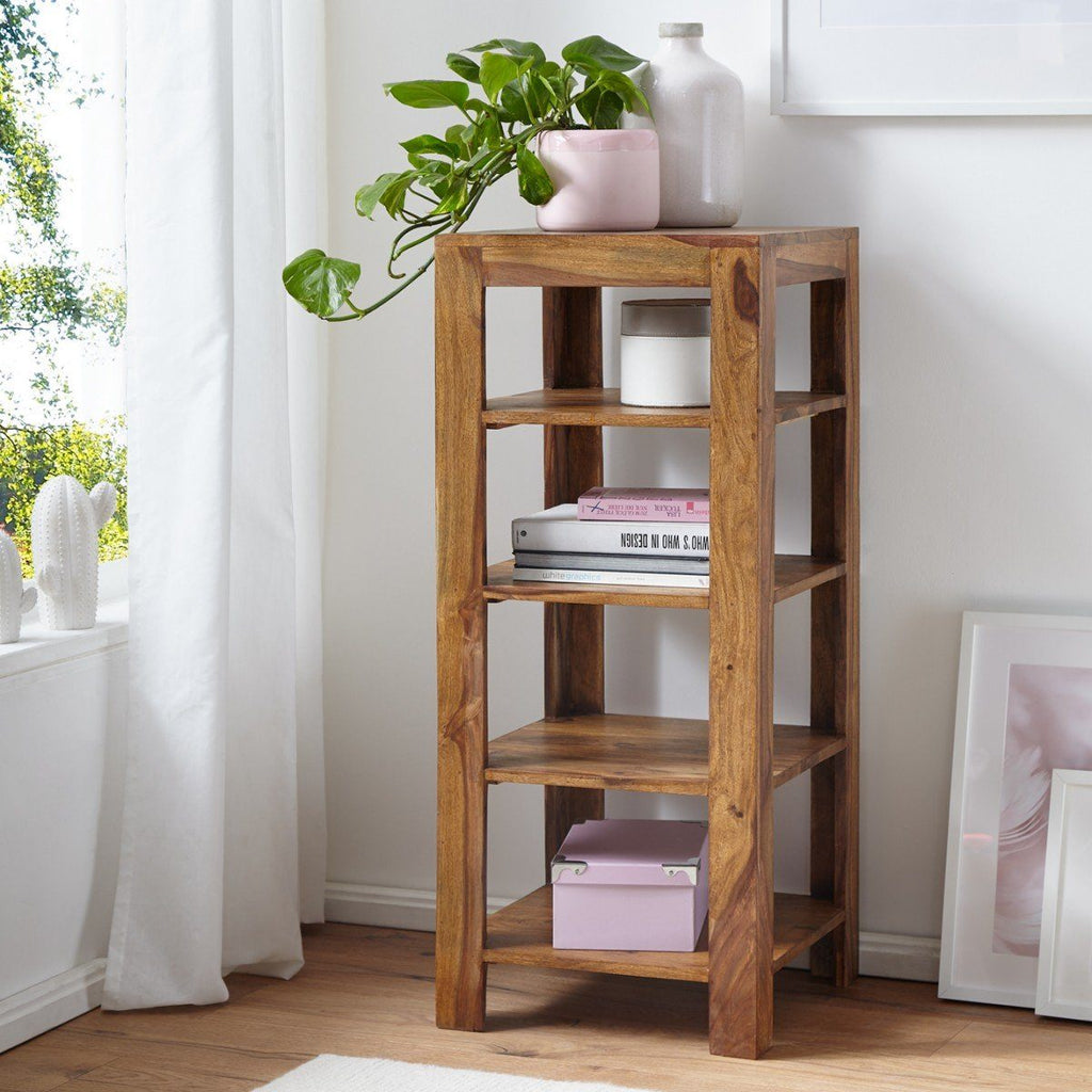 Solid Wood Charlie Corner Bookcase