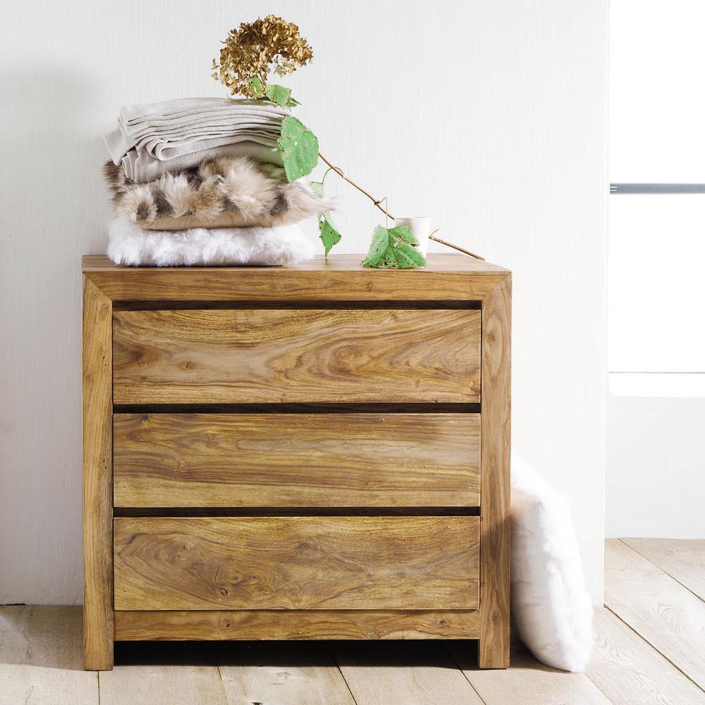 Solid Wood Voted Chest of Drawers
