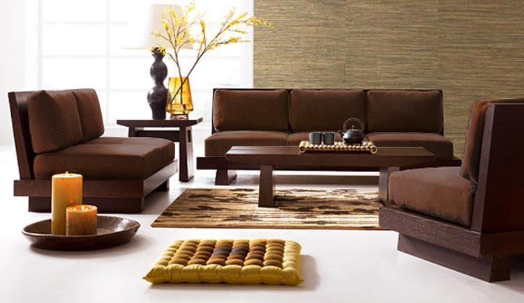 Sofa set best sale coffee colour