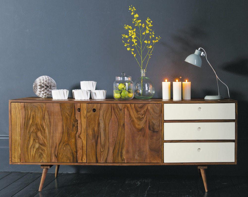 Solid Wood EVA Sideboard