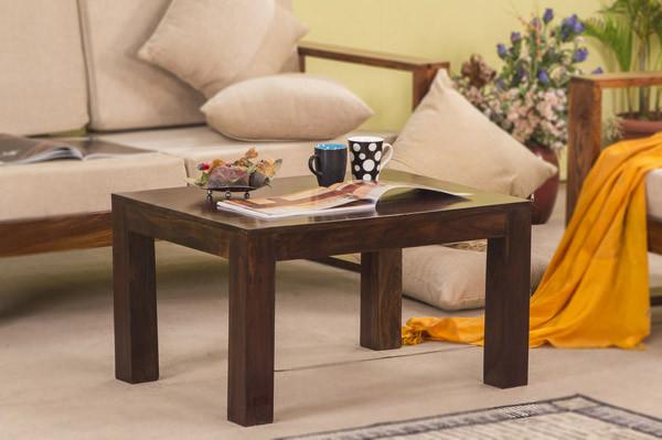 Solid Wood Cube Coffee Table S