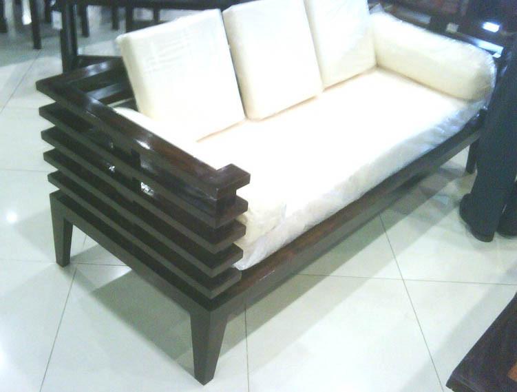 Kuber Sofa - Solid Wood Sofa