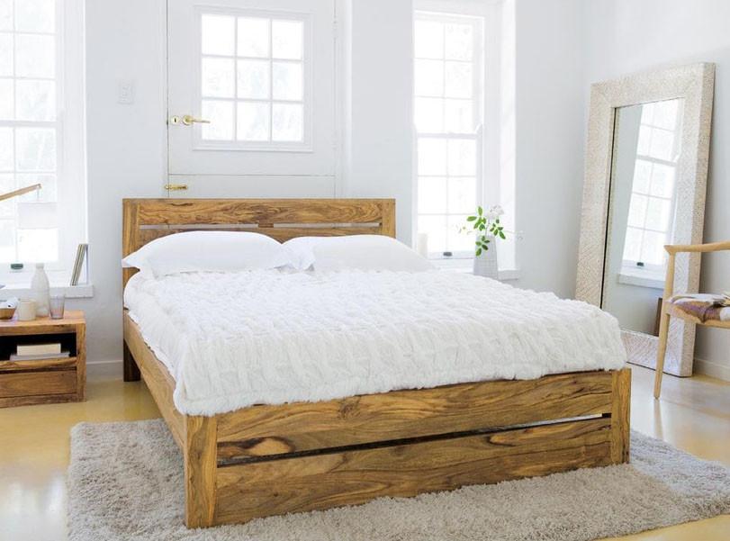 Solid Wood Voted Bed